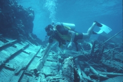 Wreck of the Reef Princess on Wheeler Reef 2